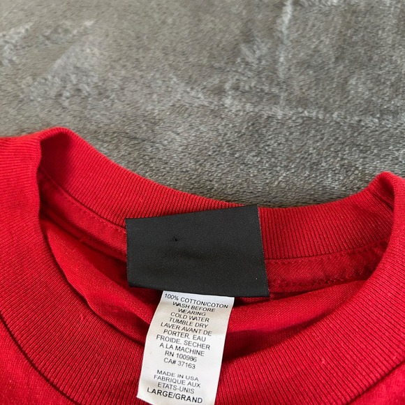 Old Time Sports Detroit Red Wings McCarty 25 Hockey T-Shirt Retro Mens Large - Picture 3 of 7